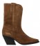 Red-Rag  Western Mid Suede Women Taupe Suede (233)