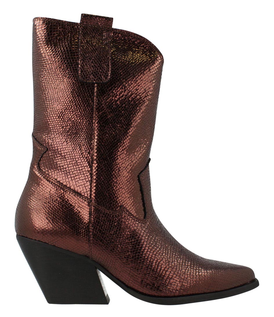 Rose gold 2025 western boots