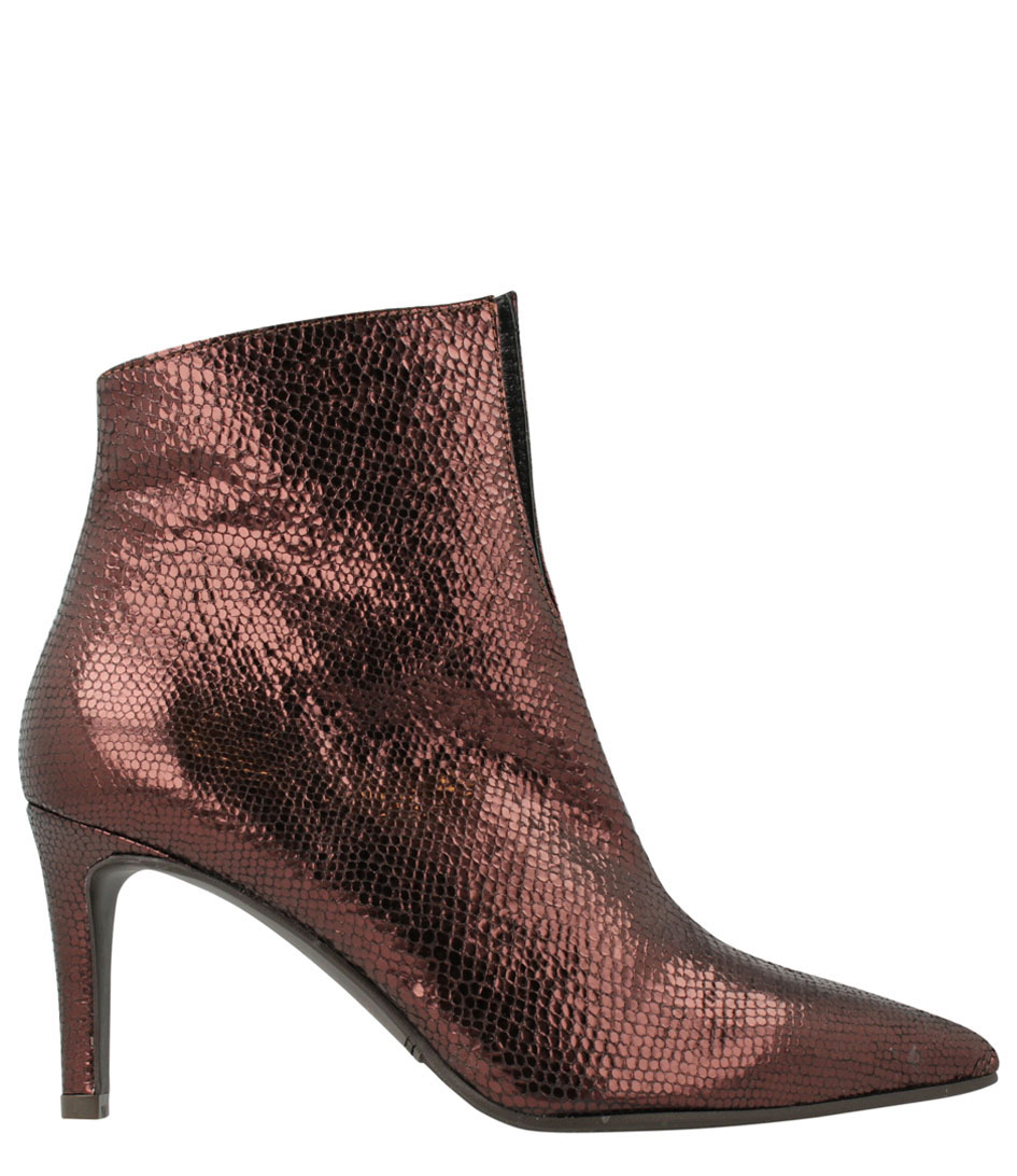 Women's metallic best sale ankle boots