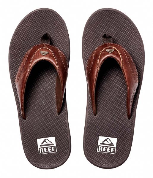Reef  Leather Fanning Lux Espresso