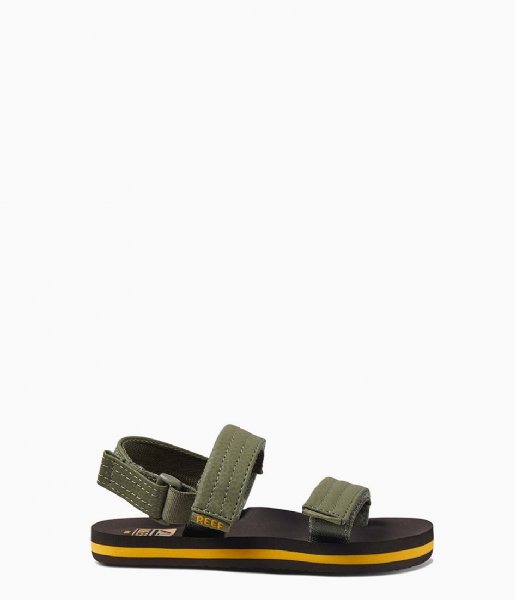 Reef Slippers Little Ahi Convertible brown olive Reef Slippers Little Ahi Convertible brown olive