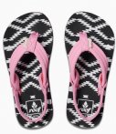 Reef Slippers Little Ahi Zwart reef kopen in de aanbieding