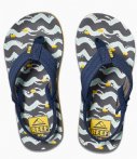 Reef Slippers Little Ahi Blauw reef kopen in de aanbieding