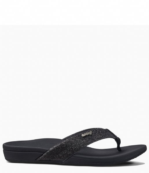 Reef Slippers Ortho Spring black glitter Reef Slippers Ortho Spring black glitter