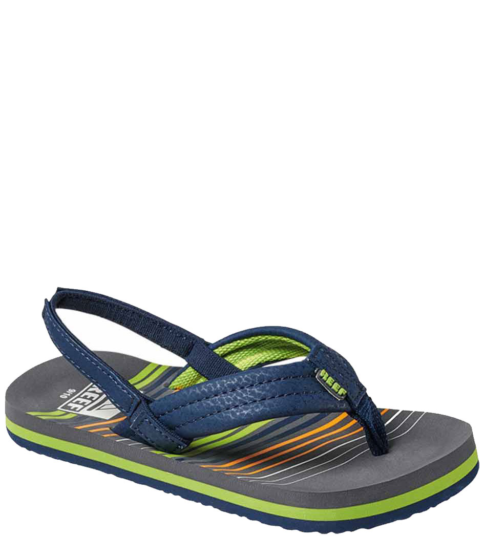 green reef flip flops