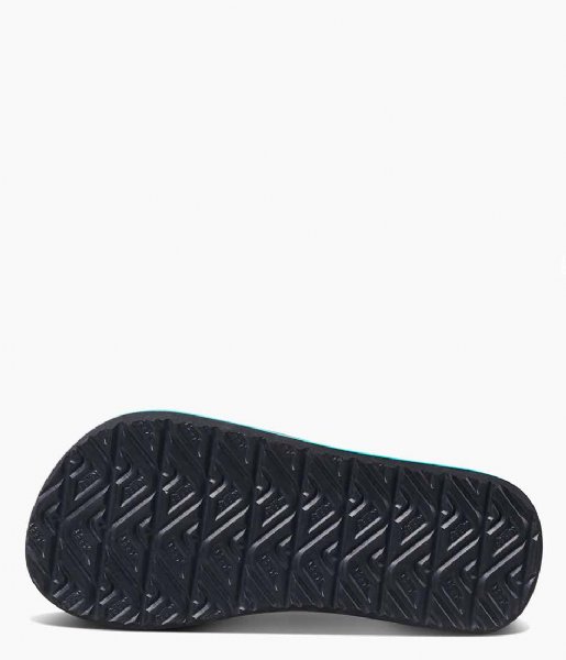 Reef Slippers Little Ahi aqua palms Reef Slippers Little Ahi aqua palms