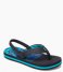 Reef Slippers Little Ahi aqua palms Reef Slippers Little Ahi aqua palms