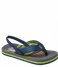 Reef Slippers Little Ahi stripe green Reef Slippers Little Ahi stripe green