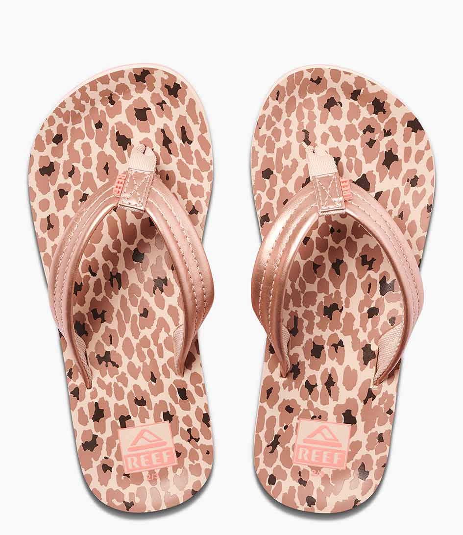 kids cheetah slippers