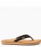 Reef Slippers Reef Cushion Sands black tan Reef Slippers Reef Cushion Sands black tan