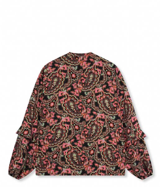 Refined Department  Woven Paisley Blouse Zoey Paisley (750)