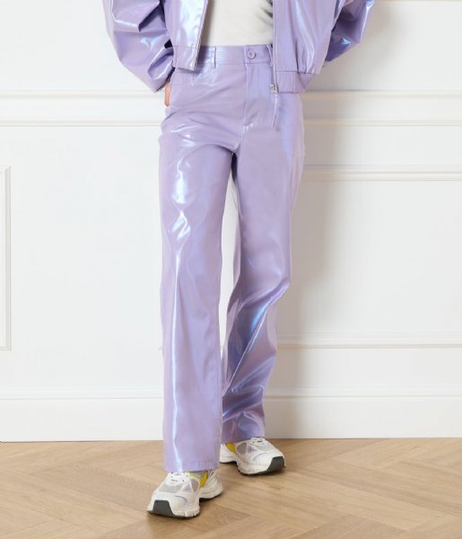 Refined Department  Woven Metallic Jeans Elise Lilac (800)