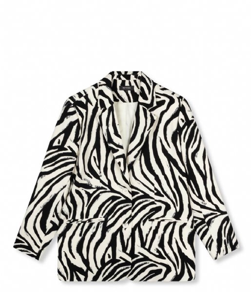 Refined Department  Woven Zebra Blazer Bodi Zebra (950)
