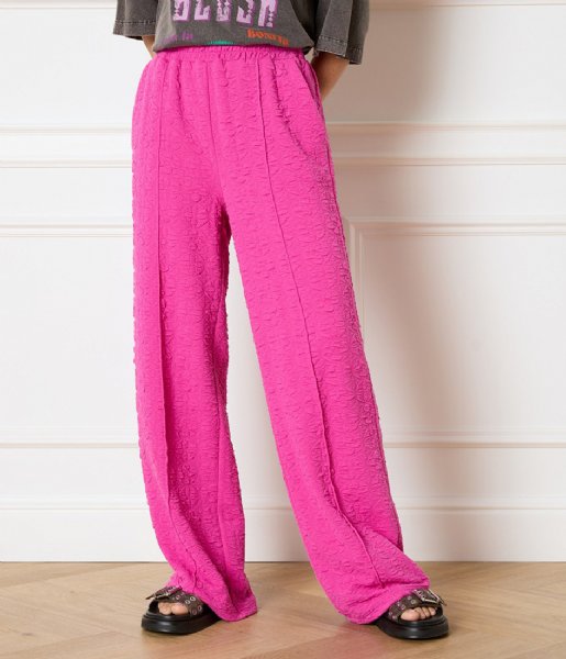 Refined Department  Knitted Structured Pants Rita Fuchsia  (302)