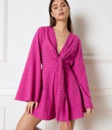 Refined Department Woven Flowy Playsuit Lulu Pink (301)