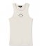 Refined Department  Knitted Smiley Tank Top Rachel White (001)