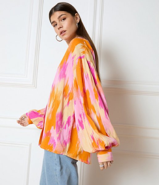 Refined Department  Woven Oversized Blouse Faya Pink (301)