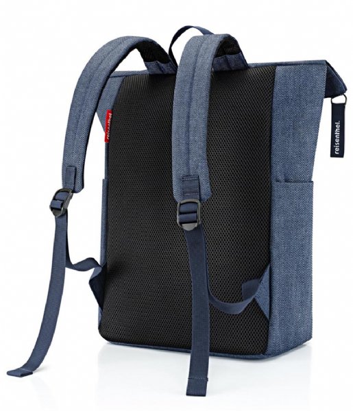 Reisenthel  Rolltop Backpack Herringbone Dark Blue