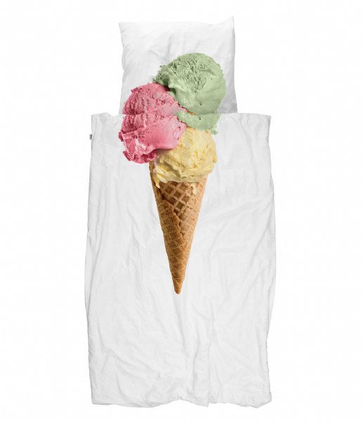 SNURK  Ice Cream 140x220cm Wit