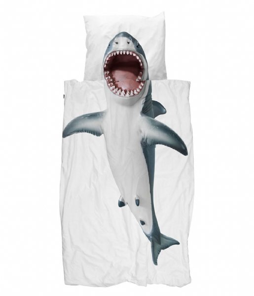 SNURK  Shark 140x220cm Wit