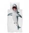 SNURK  Shark 140x220cm Wit