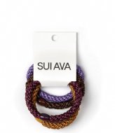 SUI AVA 4-pack Basic Essentials Elastics Autumn Glitter