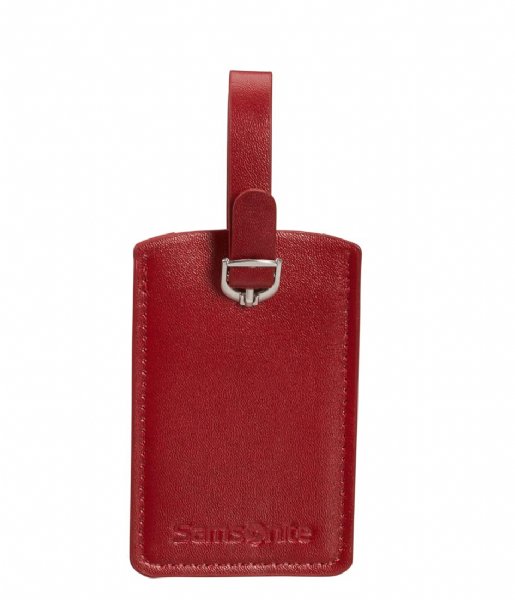 Samsonite  Global Ta Rectangle Luggage Tag X2 Red (1726)