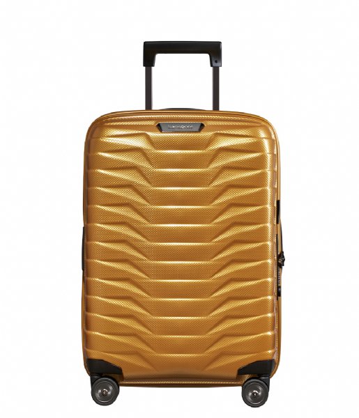 Samsonite Walizki na bagaż podręczny Proxis Spinner 55/20 Exp Honey Gold (6856)