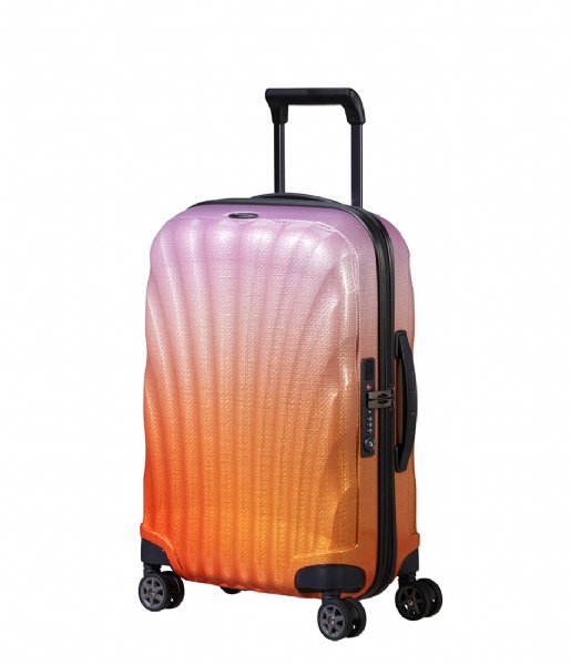 Samsonite Walizki na bagaż podręczny C-Lite Ltd Spinner 55 Expandable Sunset (1841)
