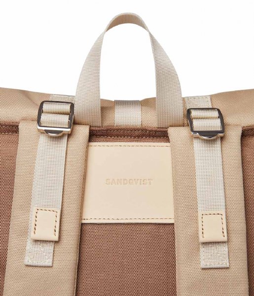 Sandqvist  Bernt Multi Brown with Natural leather