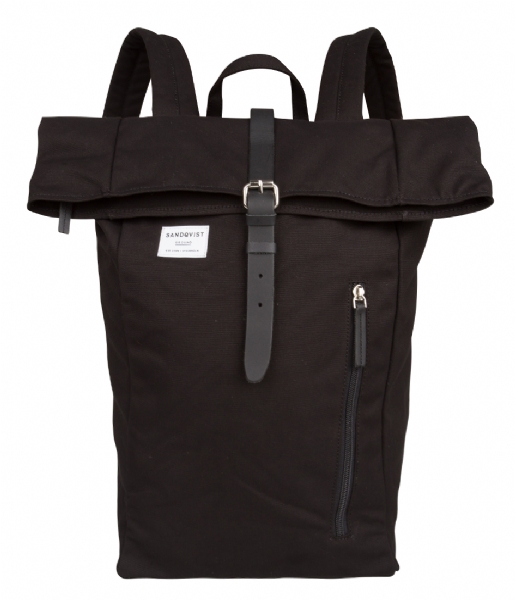 Sandqvist Laptop rugzak Backpack Dante 15 Inch black (584) Sandqvist Laptop rugzak Backpack Dante 15 Inch black (584)