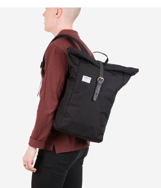 Sandqvist  Backpack Silas black (719)