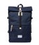 Sandqvist Laptop rugzak Bernt 13 Inch navy with natural leather (1373) Sandqvist Laptop rugzak Bernt 13 Inch navy with natural leather (1373)