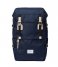 Sandqvist Laptop rugzak Harald 15 Inch navy with natural leather (1376) Sandqvist Laptop rugzak Harald 15 Inch navy with natural leather (1376)