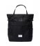 Sandqvist Dagrugzak Roger 15 Inch black with black leather (1383) Sandqvist Dagrugzak Roger 15 Inch black with black leather (1383)