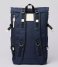 Sandqvist Laptop rugzak Bernt 13 Inch navy with natural leather (1373) Sandqvist Laptop rugzak Bernt 13 Inch navy with natural leather (1373)