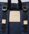 Sandqvist Laptop rugzak Bernt 13 Inch navy with natural leather (1373) Sandqvist Laptop rugzak Bernt 13 Inch navy with natural leather (1373)