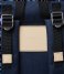 Sandqvist Laptop rugzak Harald 15 Inch navy with natural leather (1376) Sandqvist Laptop rugzak Harald 15 Inch navy with natural leather (1376)