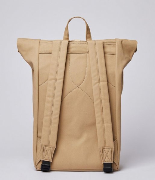 Sandqvist Laptop rugzak Dante 15 Inch beige with natural leather (1237) Sandqvist Laptop rugzak Dante 15 Inch beige with natural leather (1237)