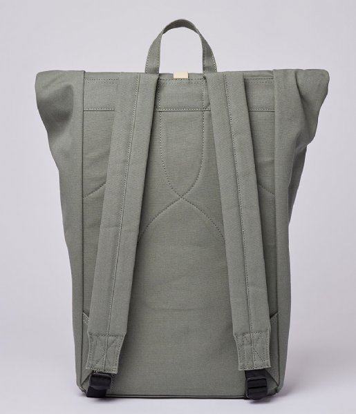 Sandqvist Laptop rugzak Dante 15 Inch Dusty green with natural leather (SQA1577) Q3-20 Sandqvist Laptop rugzak Dante 15 Inch Dusty green with natural leather (SQA1577) Q3-20