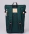 Sandqvist Dagrugzak Ilon 13 Inch Dark Green with Natural Leather (SQA1563) Q3-20 Sandqvist Dagrugzak Ilon 13 Inch Dark Green with Natural Leather (SQA1563) Q3-20