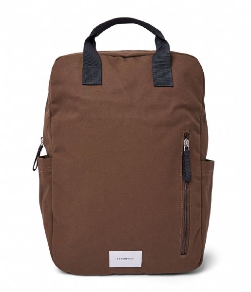Sandqvist Dagrugzak Knut Olive with Navy webbing (SQA1816) Sandqvist Dagrugzak Knut Olive with Navy webbing (SQA1816)