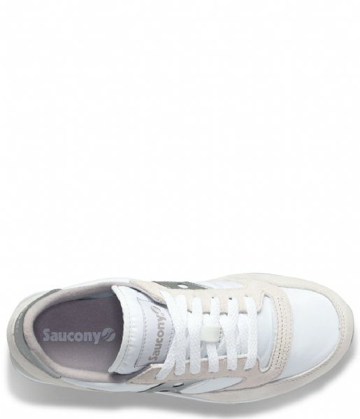 Saucony Sneakers Jazz Triple White Silver (100)