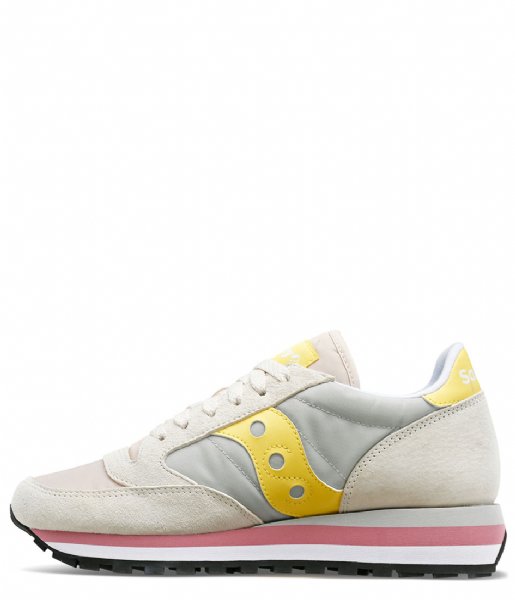 Saucony Sneakers Jazz Triple Gray Yellow (020) Saucony Sneakers Jazz Triple Gray Yellow (020)