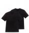 Schiesser2-Pack T-shirt Black (000)
