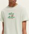 Scotch and Soda  Forever Summer Artwork Tee Mint (108)