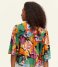 Scotch and Soda  Flutter Sleeve Linen Blend Shirt Floral (5669)