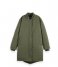 Scotch and Soda  Water Repellent Mid Length Parka With Repreve Filling Military Green (0154)