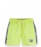 Scotch and Soda  Mid Length Stripe Sporty Swim Shorts Neon Lemon (5451)