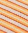 Scotch and Soda  Relaxed Fit Yarn Dyed Striped Cotton Linen T Shirt Neon Peach Stripe (6004)